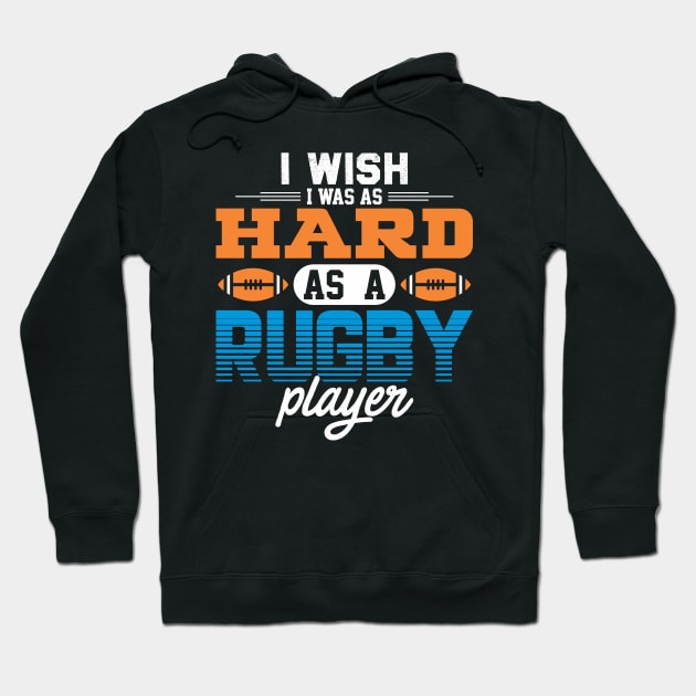 In Love with Rugby Hoodie by rcia